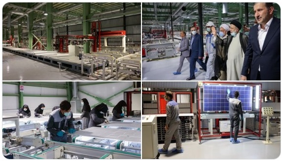 WhatsApp Image 2022 07 23 at 11.31.01 AM - افتتاح بزرگ‌ترین خط تولید پنل‌های خورشیدی کشور در خمین